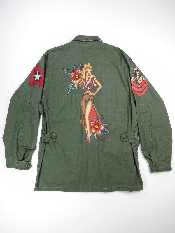 Camicia militare ragazza top